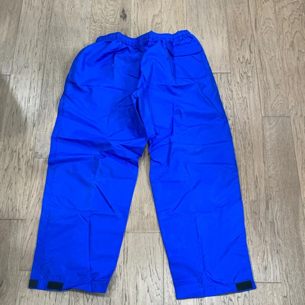 NWOT London Fog Royal Blue Two-Piece Rain Jacket and Pants Set Size Large - Picture 13 of 16